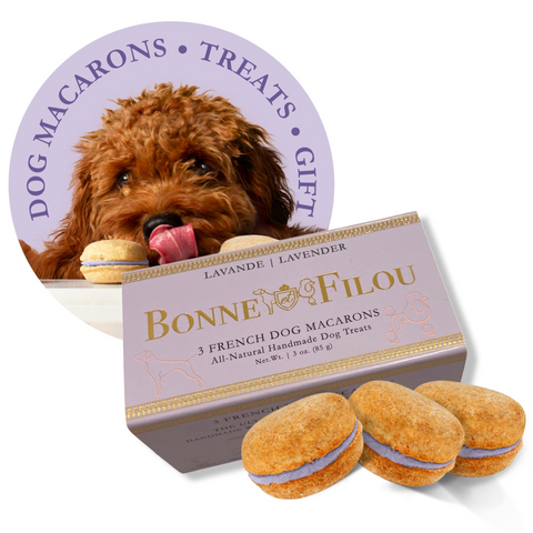 Dog Macarons (Box of 3)