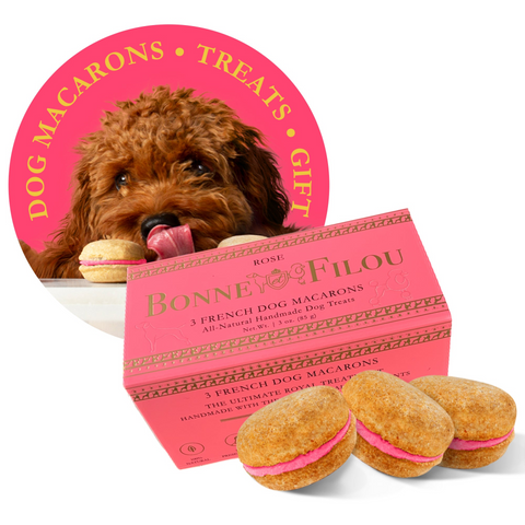 Dog Macarons (Box of 3)