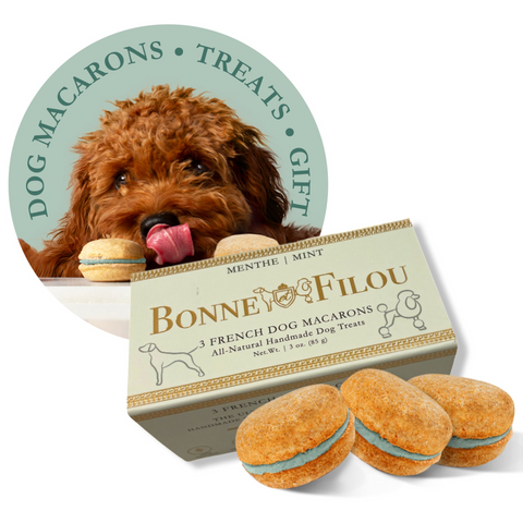 Dog Macarons (Box of 3)