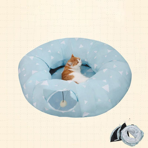 Luxury Cozy Cat Cave: The Ultimate All-Season Cat Retreat-0