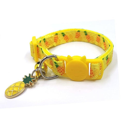 Playful Paws Print Cat Collar-0