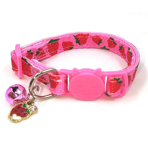 Playful Paws Print Cat Collar-2