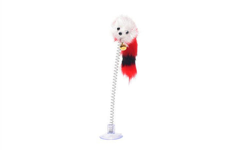 Elastic Spring Mouse Cat Toy-1