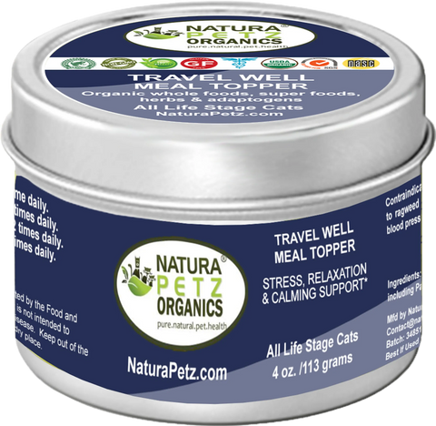 Travel Well Meal Topper* Stress, Relaxation & Calming Support For Dogs And Cats On The Go*