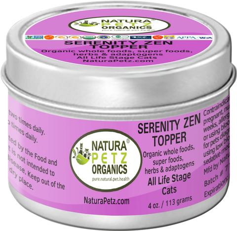 Serenity Zen Anti-Stress & Anti-Anxiety Meal Topper for Cats & Dogs