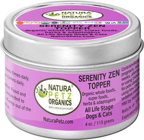 Serenity Zen Anti-Stress & Anti-Anxiety Meal Topper for Cats & Dogs