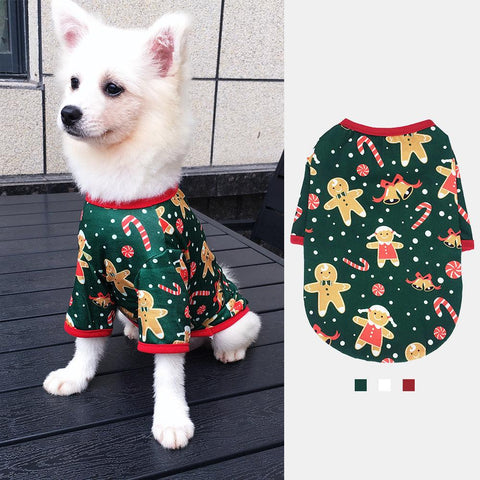 Festive Holiday Delight Dog Clothes Set-1