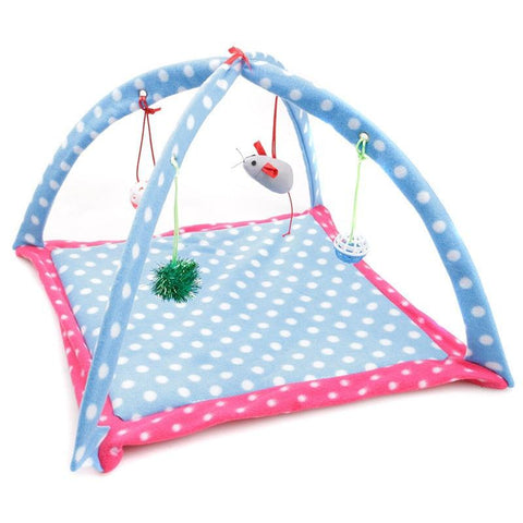 Cozycat Foldable Cartoon Cat Play Tent Hammock: The Ultimate Cat Haven-8