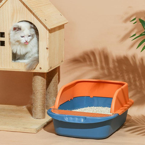 Fully Enclosed Cat Litter Box - The Ultimate Cat Kennel-4