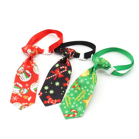 Christmas Pet Tie Bow Tie Pet Supplies