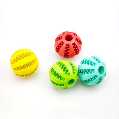 Rubber Feeding Balls for cats & dogs