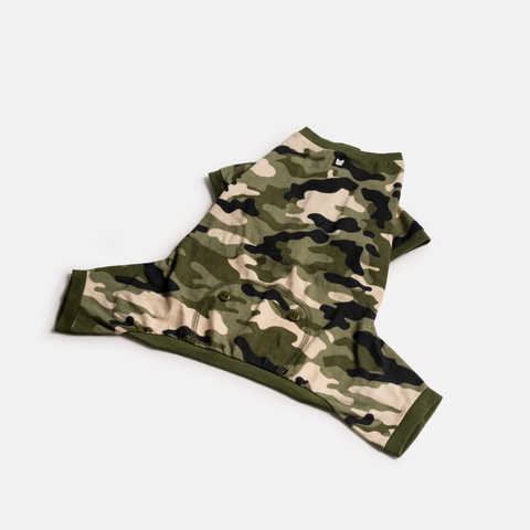 Dog Pajama - Camo