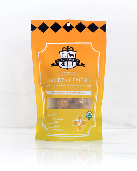 Lord Jameson Golden Health Organic Soft & Chewy Dog Treats 6oz