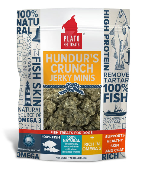 Plato Hundur's Crunch Jerky Minis