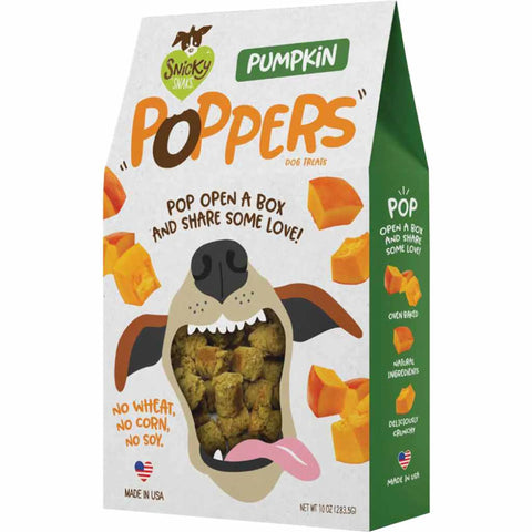 Snicky Snaks Pumpkin Poppers Treat 10 oz