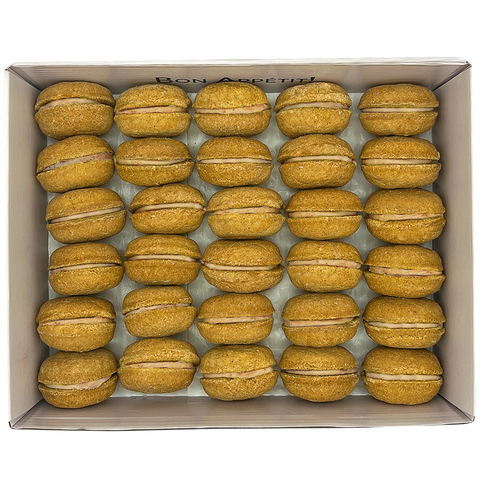 40 Count Dog Macaron Treats Gift Box