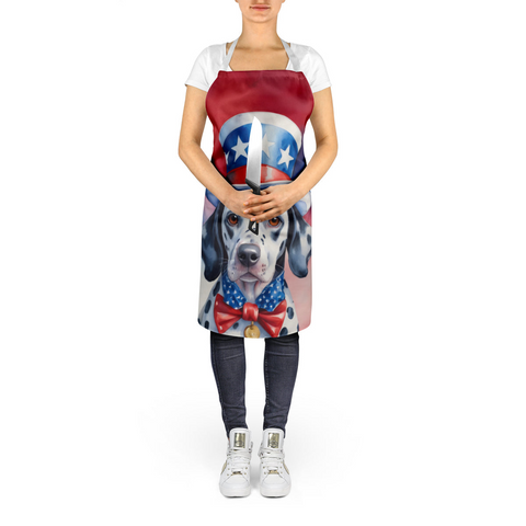 Dalmatian Patriotic American Apron