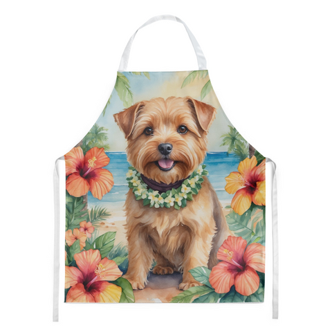 Norfolk Terrier Luau Apron