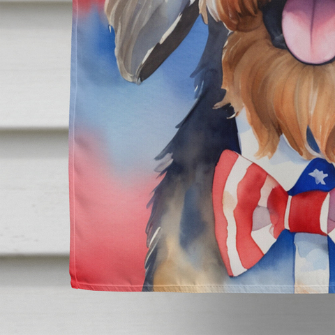 Otterhound Patriotic American House Flag