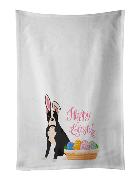 Black Boxer Easter Kitchen Towel Set of 2