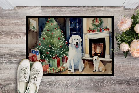 Kuvasz Cozy Christmas Doormat