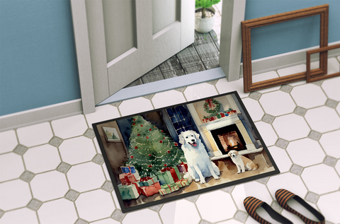 Kuvasz Cozy Christmas Doormat