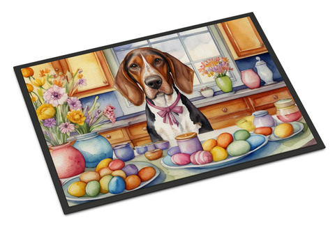 Decorating Easter American English Coonhound Doormat