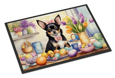 Decorating Easter Chihuahua Doormat