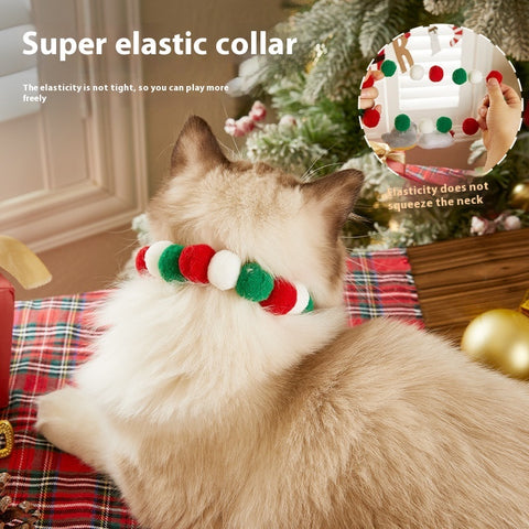 Pet Christmas Collars for Dogs & Cats