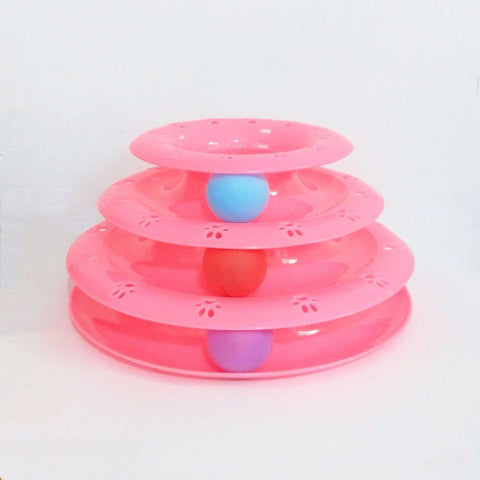 Whirligig Kitty: Interactive Cat Turntable Toy-3