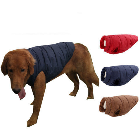 Pet clothing dog clothing warm waterproof outdoor pet supplies