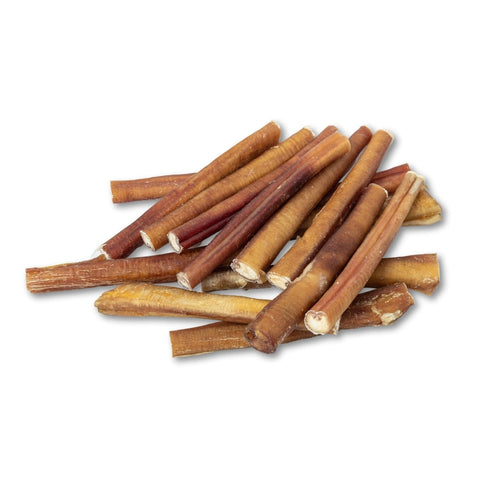 All-Natural Beef Bully Stick Treats - 6" Thick (25/case)-0