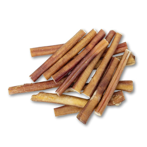 All-Natural Beef Bully Stick Treats - 6" Thick (25/case)-1