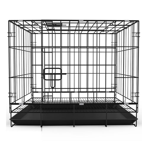 Foldable Single Door Iron Wire Pet Cage