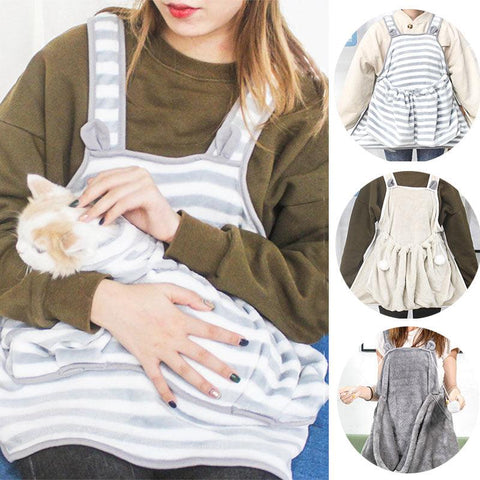 Cozycat Apron: Stylish And Practical Pet Clothes For Cat And Small Dog Owners-0