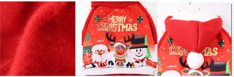 Christmas Pet Supplies Clothes Cat Cotton Clothes