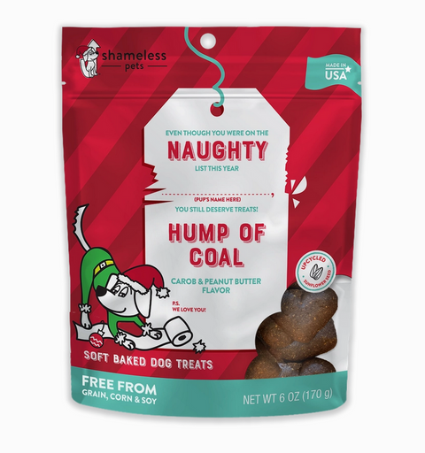 Hump Of Coal Soft Baked Dog Treats - Carob & Peanut Butter-0