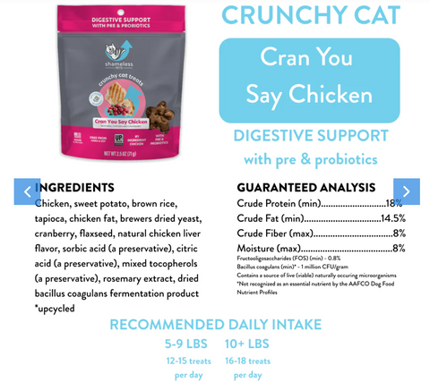 Can you Say Chicken Cat Treats 2.5oz-1