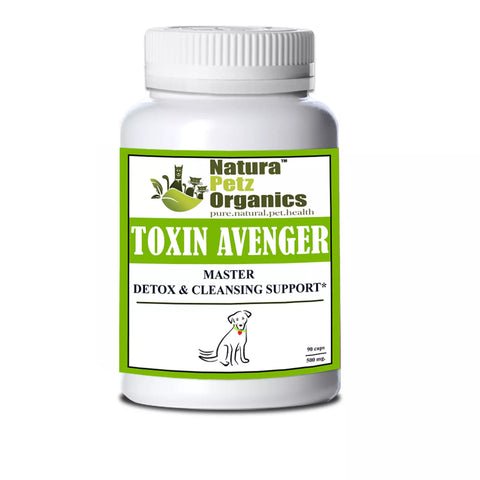 Organice Pet Systems - Toxin Avenger Max - Master Detox and Cleanse for ADULT DOGS & CATS