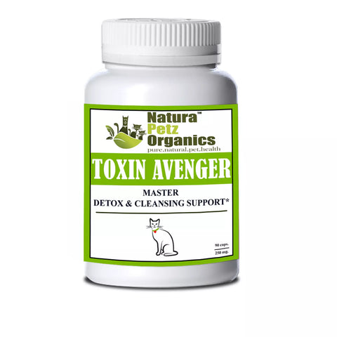 Organice Pet Systems - Toxin Avenger Max - Master Detox and Cleanse for ADULT DOGS & CATS