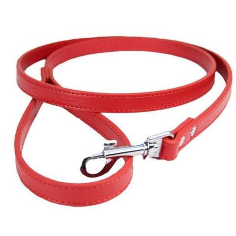 Luxury Leather Pet Leash - Stylish And Durable Cat And Dog Chain-4