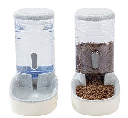 Automatic Pet Feeder And Drinking Fountain Combo-16