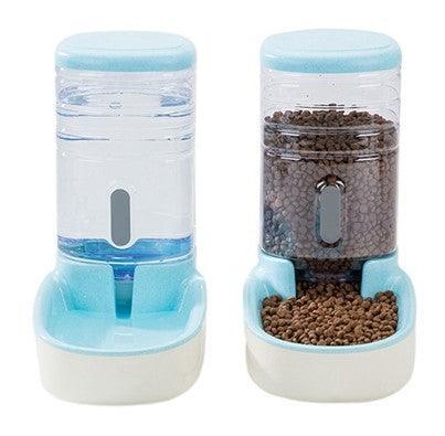 Automatic Pet Feeder And Drinking Fountain Combo-15