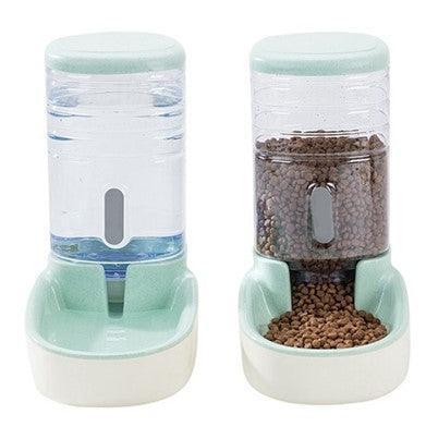 Automatic Pet Feeder And Drinking Fountain Combo-13