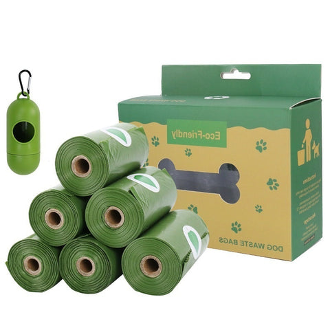 Degradable Pet Waste Bags and Dispenser