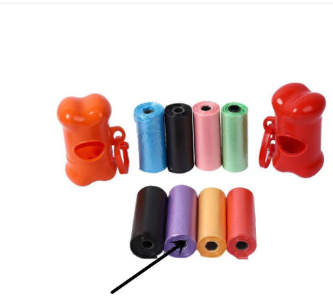 Dog Poop Bags & Dispenser