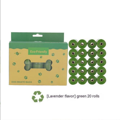 Degradable Pet Waste Bags and Dispenser