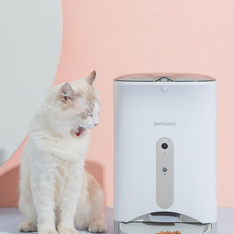 Smartpaws Automatic Pet Feeder - Intelligent Food Monitoring And Remote Control-0