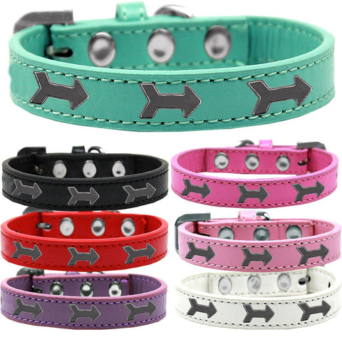 Dog, Puppy and Pet Widget Fashion Collar, "Arrows"-0