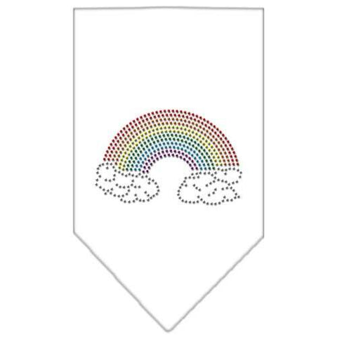 Pet and Dog Bandana Rhinestone, "Rainbow"-4